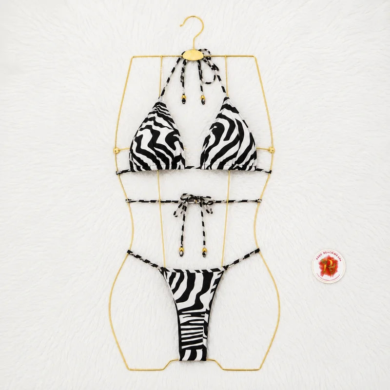 Biquíni Raquel Zebra