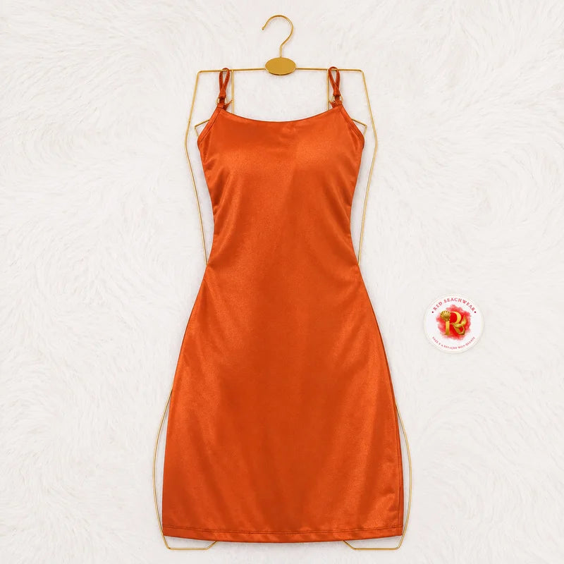 Vestido Liz Terracota